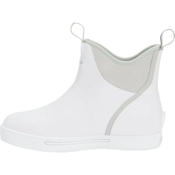 NWT Xtratuf Men's Wheelhouse 6 Inch Ankle Deck Boot, White-Size 11 - Picture 2 of 6